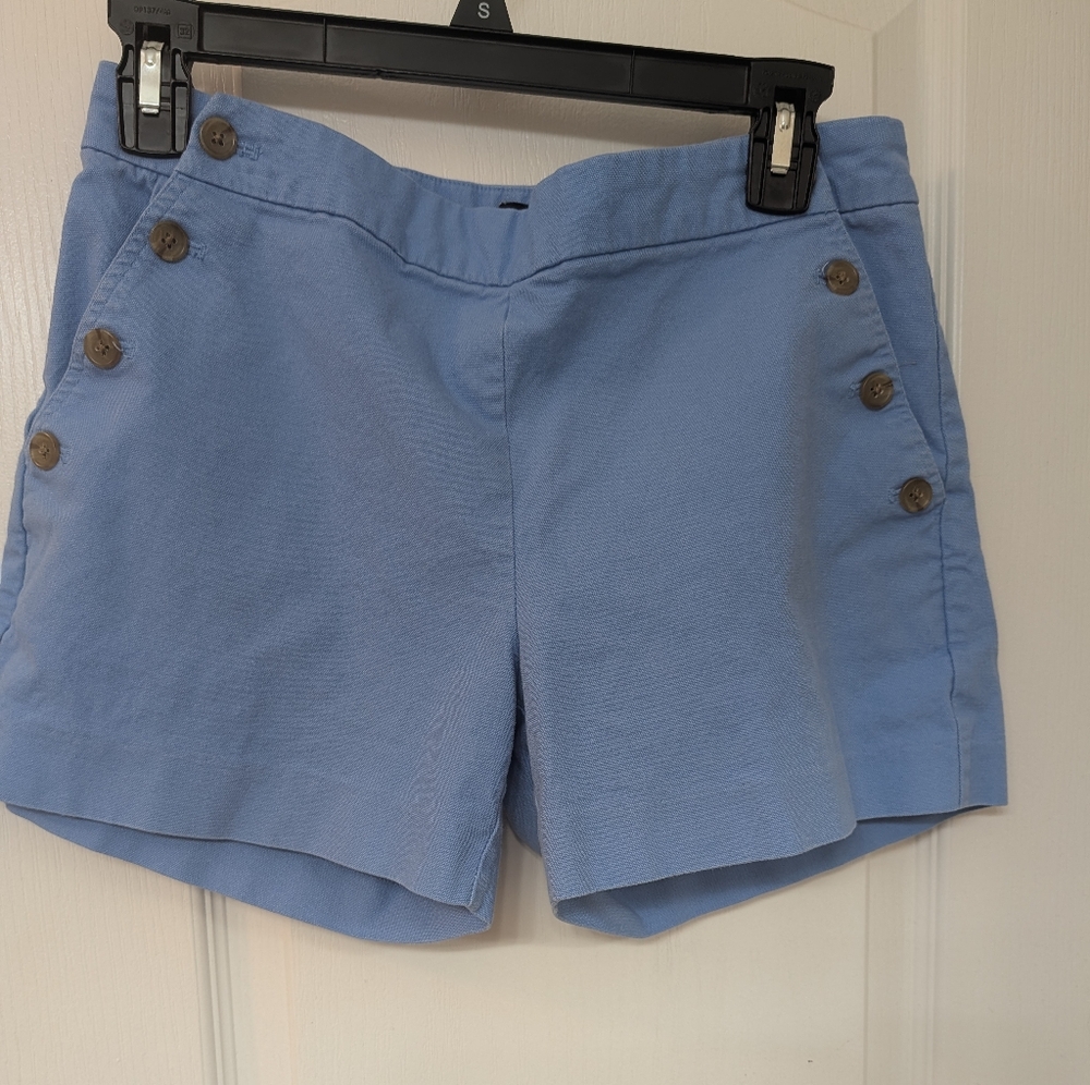Banana Republic  Blue High Rise Sailor  Shorts
